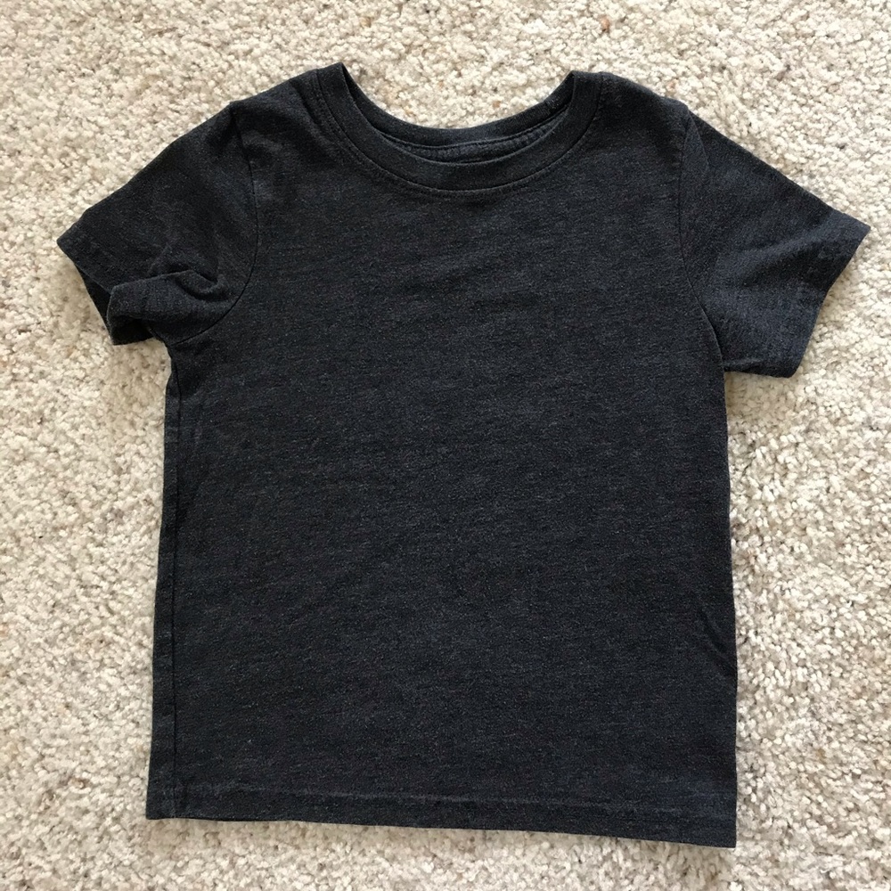 ⭐️ 3/$15⭐️ Cat & Jack dark grey tee 3T